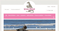 Desktop Screenshot of groom-attitude.com